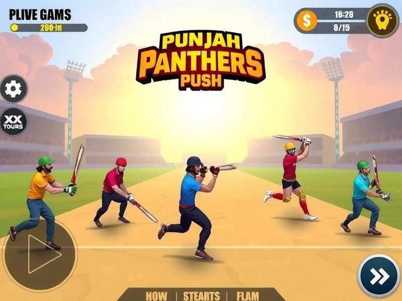 Punjab Panthers Push Game Screenshot
